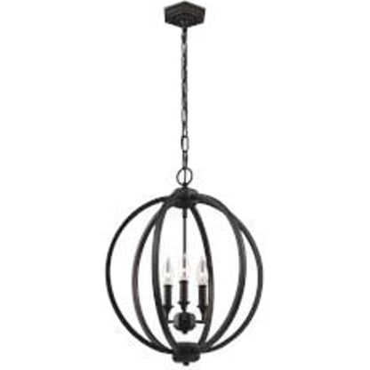Corinne Globe Pendant by Generation Lighting in polished nickel. Made from unique in a modern style.