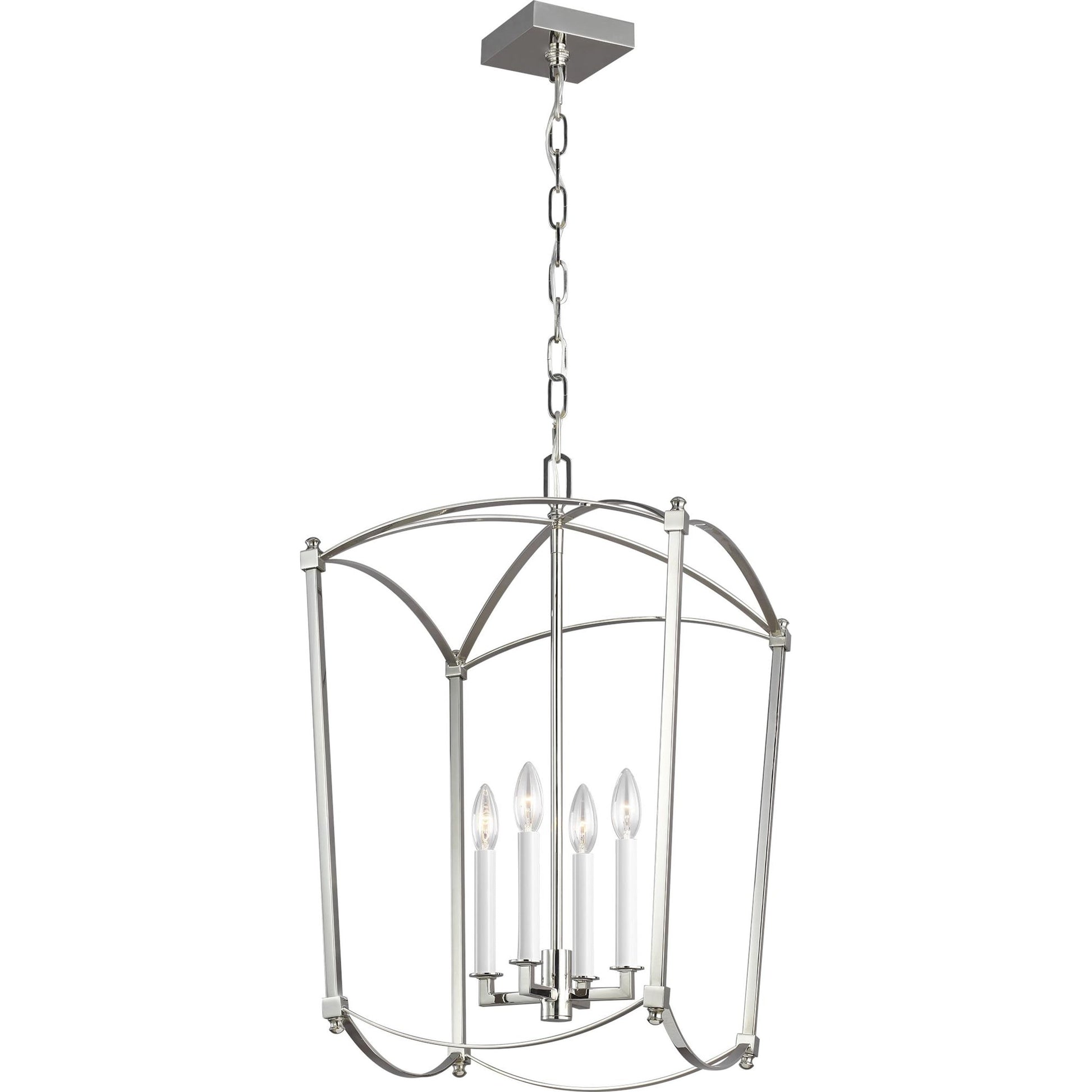Thayer Lantern by Generation Lighting. Made from steel in a transitional style.