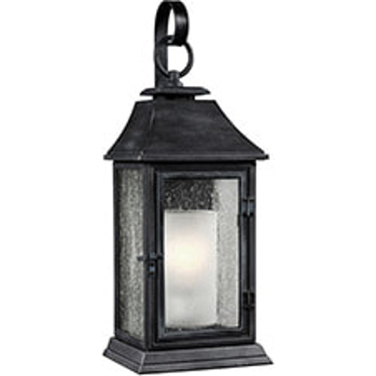 Shepherd  Sconce by Generation Lighting. Made from stonestrong in a traditional style.