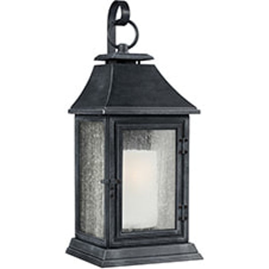 Shepherd  Sconce by Generation Lighting. Made from stonestrong in a traditional style.