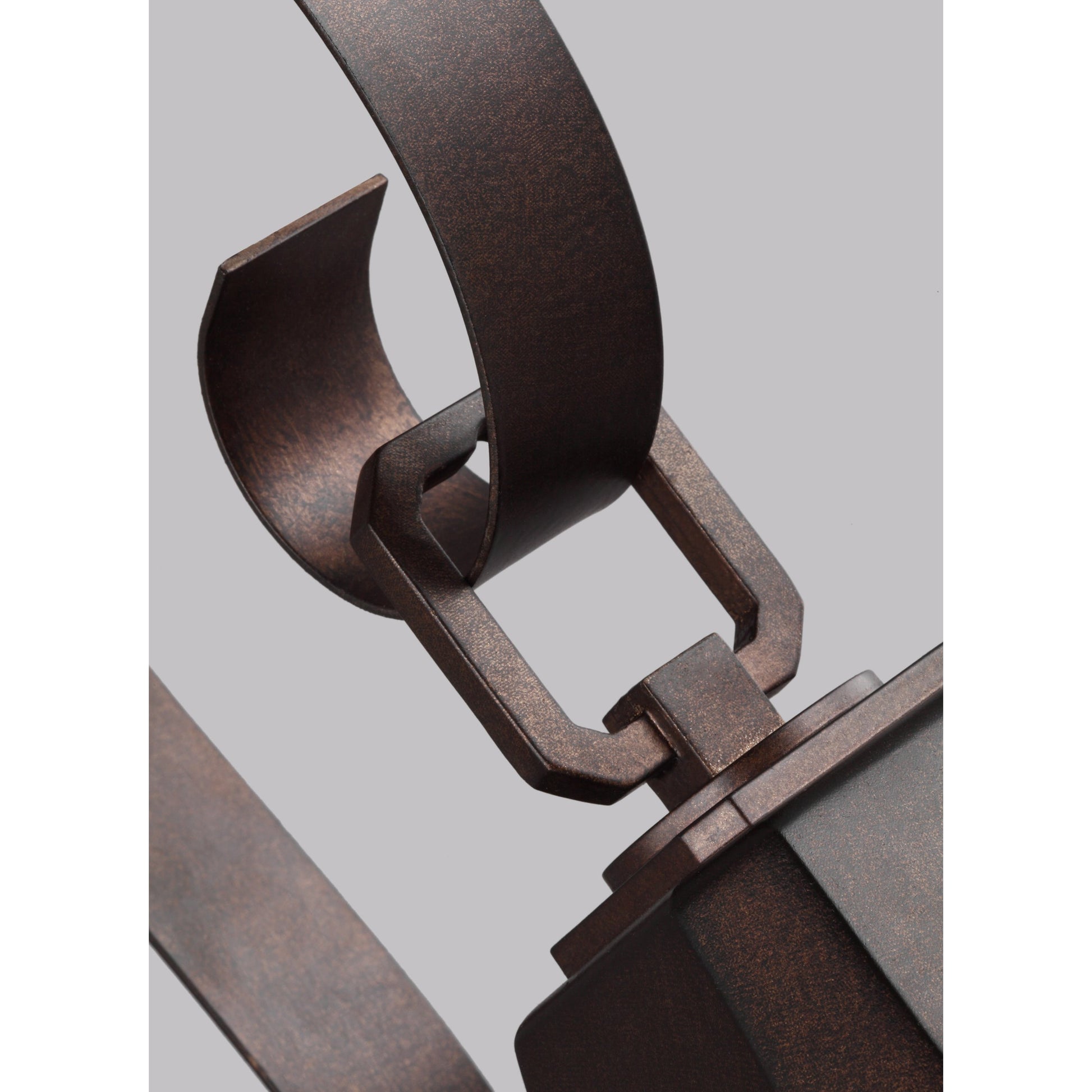 Oakmont Outdoor Wall Lantern by Generation Lighting in patina bronze. Made from cast aluminum in a traditional style.