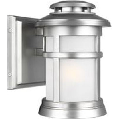 Newport Wall Lantern by Generation Lighting. Made from stonestrong in a traditional style.