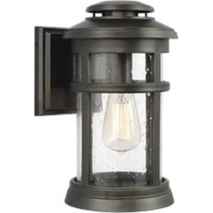Newport Wall Lantern by Generation Lighting. Made from stonestrong in a traditional style.