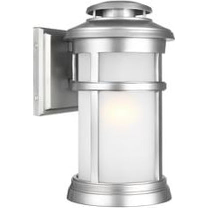 Newport Wall Lantern by Generation Lighting. Made from stonestrong in a traditional style.
