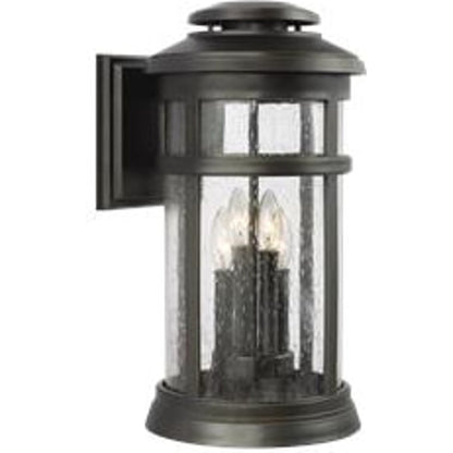 Newport Wall Lantern by Generation Lighting. Made from stonestrong in a traditional style.