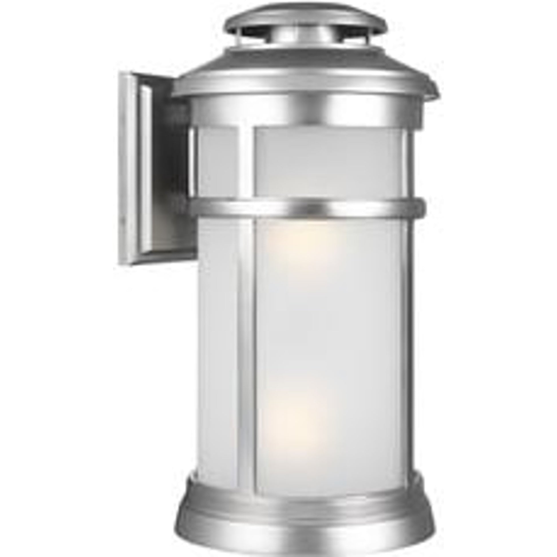 Newport Wall Lantern by Generation Lighting. Made from stonestrong in a traditional style.