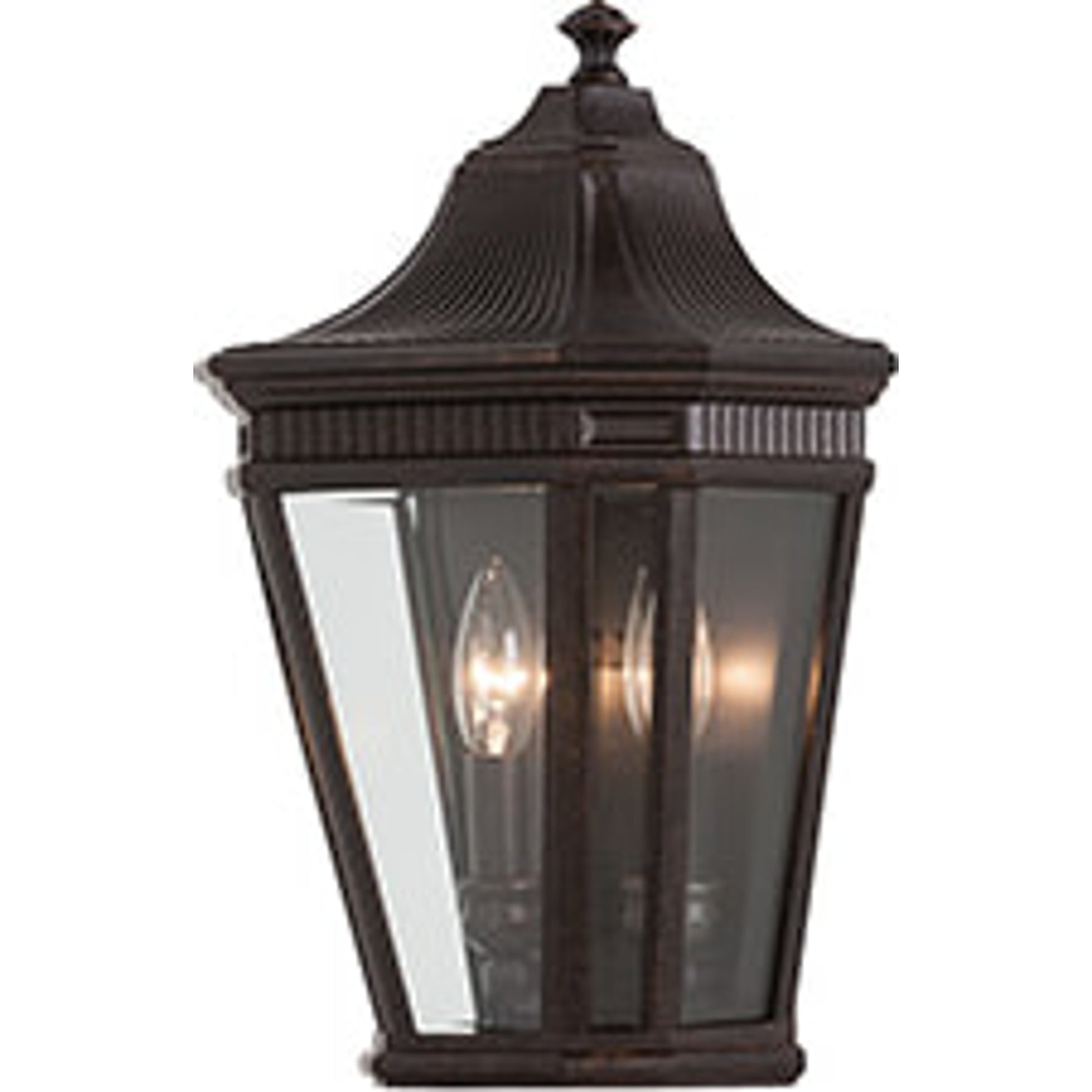 Cotswold Lane Wall Lantern by Generation Lighting. Made from aluminum in a traditional style.