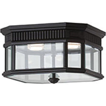 Cotswold Lane Ceiling Fixture by Generation Lighting. Made from aluminum in a traditional style.