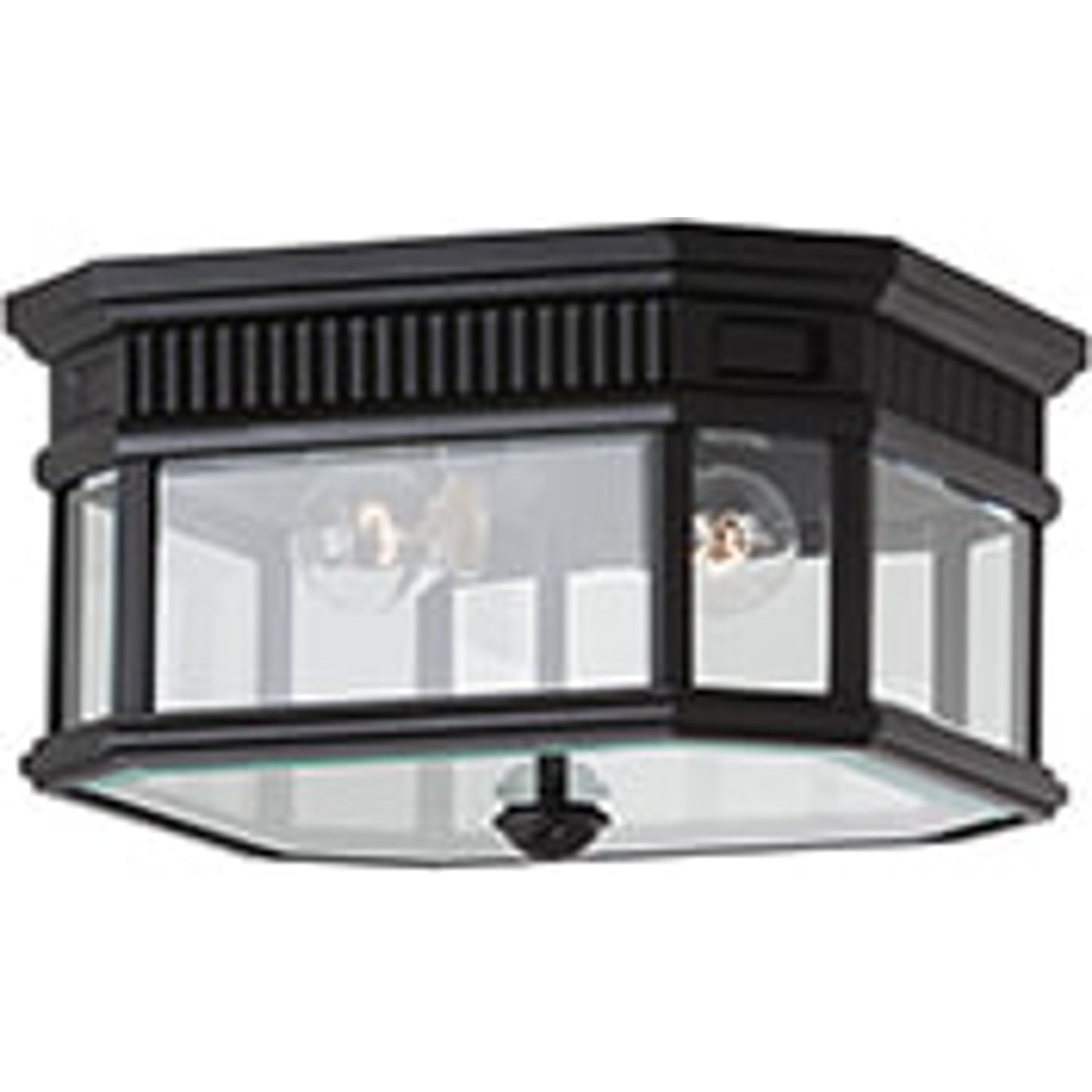 Cotswold Lane Ceiling Fixture by Generation Lighting. Made from aluminum in a traditional style.