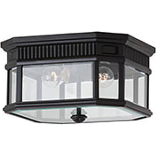 Cotswold Lane Ceiling Fixture by Generation Lighting. Made from aluminum in a traditional style.