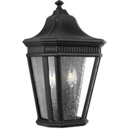 Cotswold Lane Wall Lantern by Generation Lighting. Made from aluminum in a traditional style.