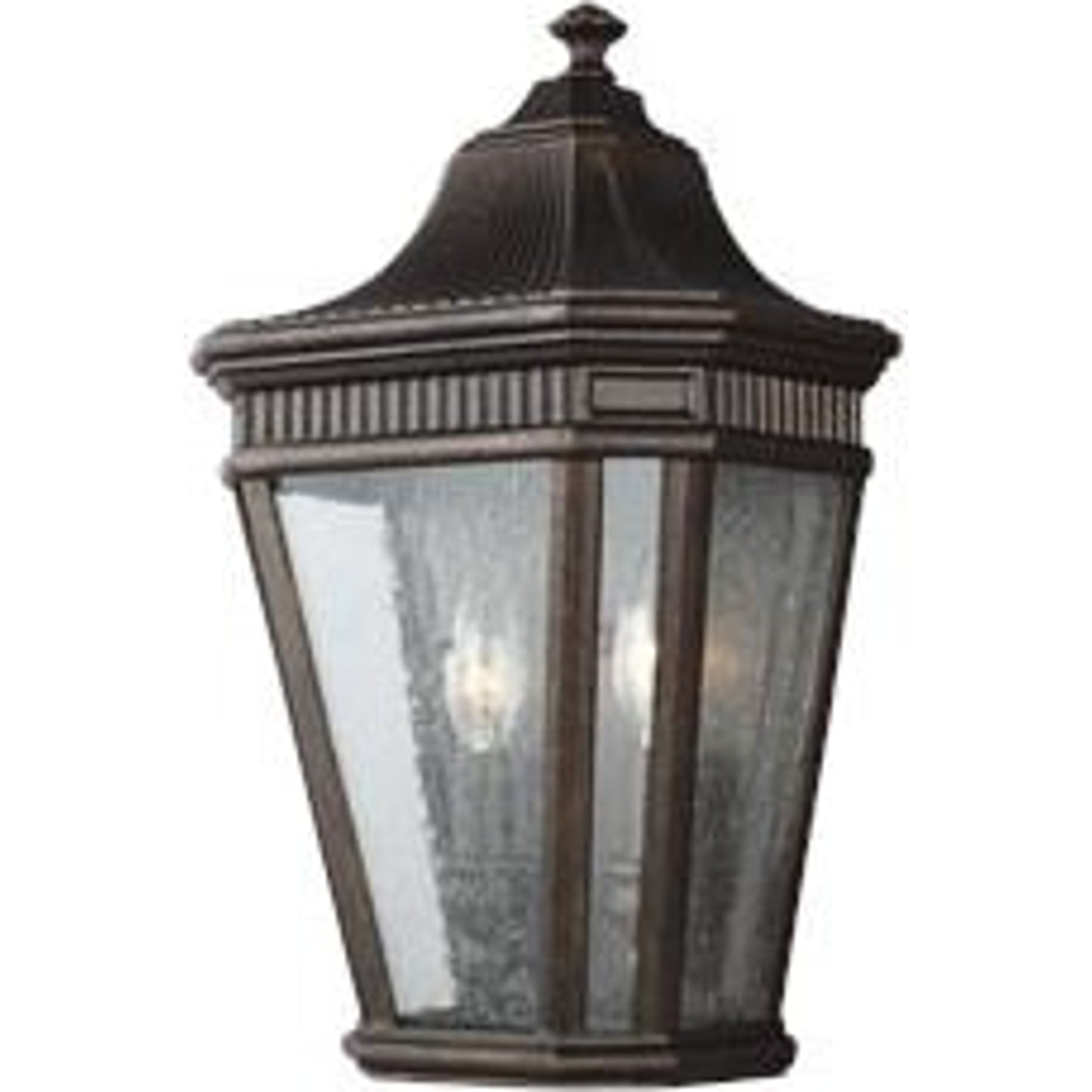 Cotswold Lane Wall Lantern by Generation Lighting. Made from aluminum in a traditional style.