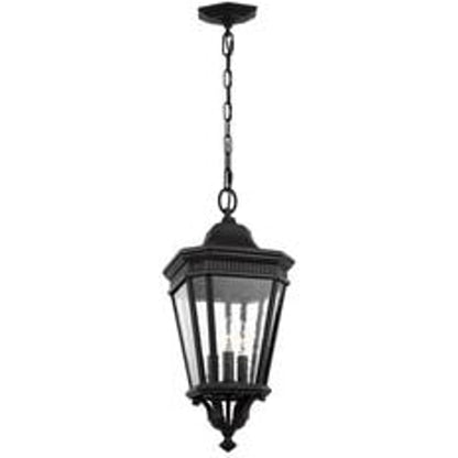 Cotswold Lane Hanging Lantern by Generation Lighting. Made from aluminum in a traditional style.