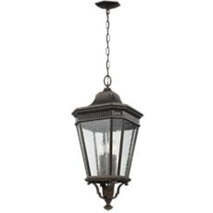 Cotswold Lane Hanging Lantern by Generation Lighting. Made from aluminum in a traditional style.