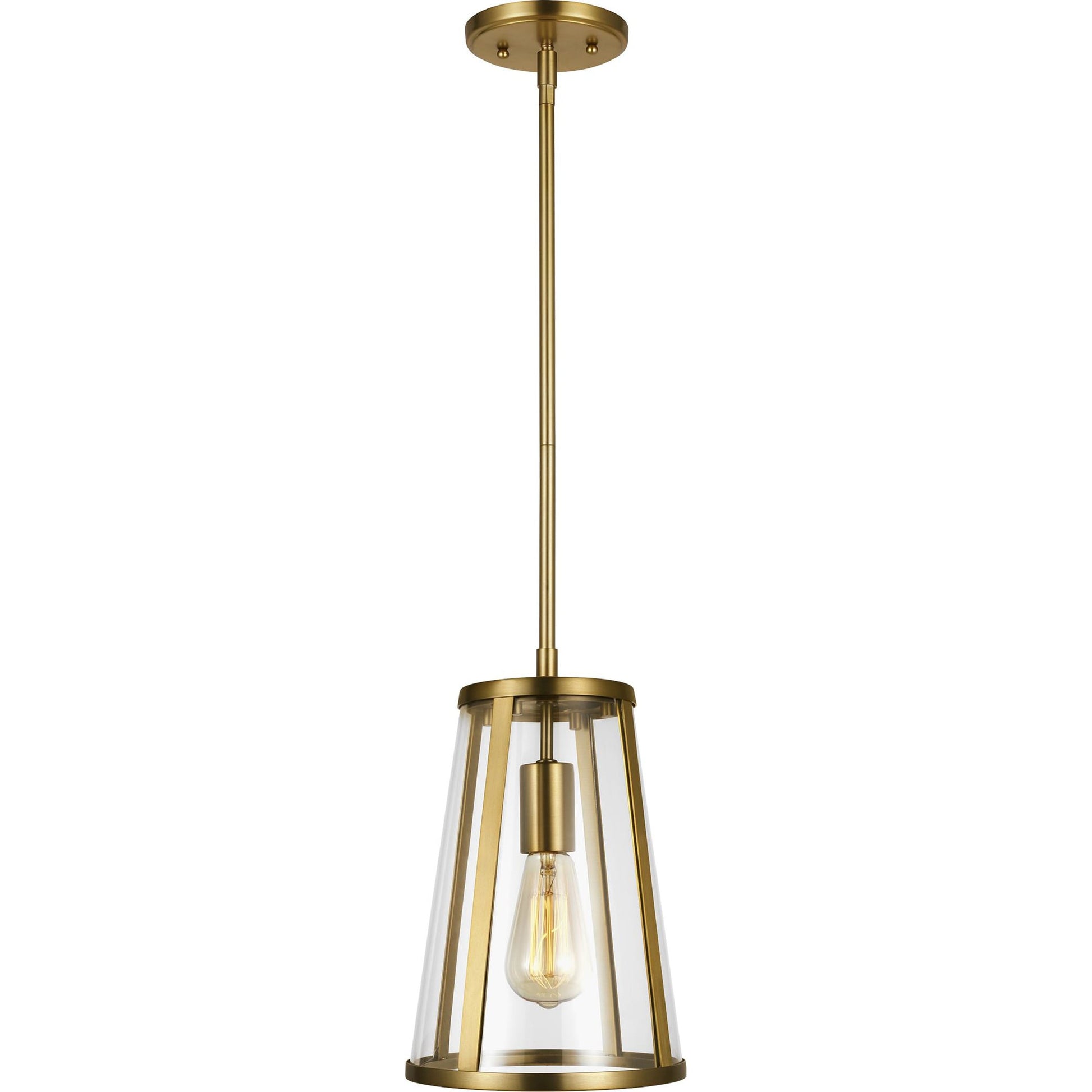 Harrow Pendant by Generation Lighting. Made from steel in a modern style.