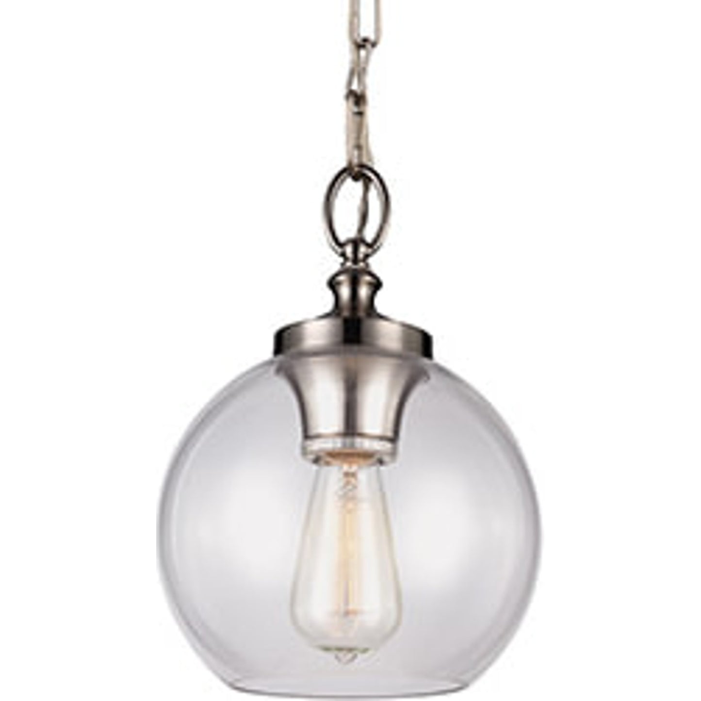 005 S-283454 | Additional Silo | Tabby Mini Pendant by Generation Lighting. Made from metal, glass in a transitional style.