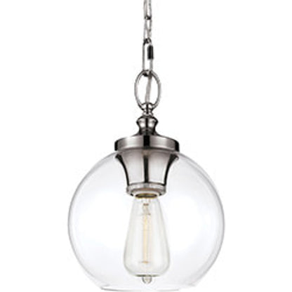 Tabby Mini Pendant by Generation Lighting. Made from metal, glass in a transitional style.