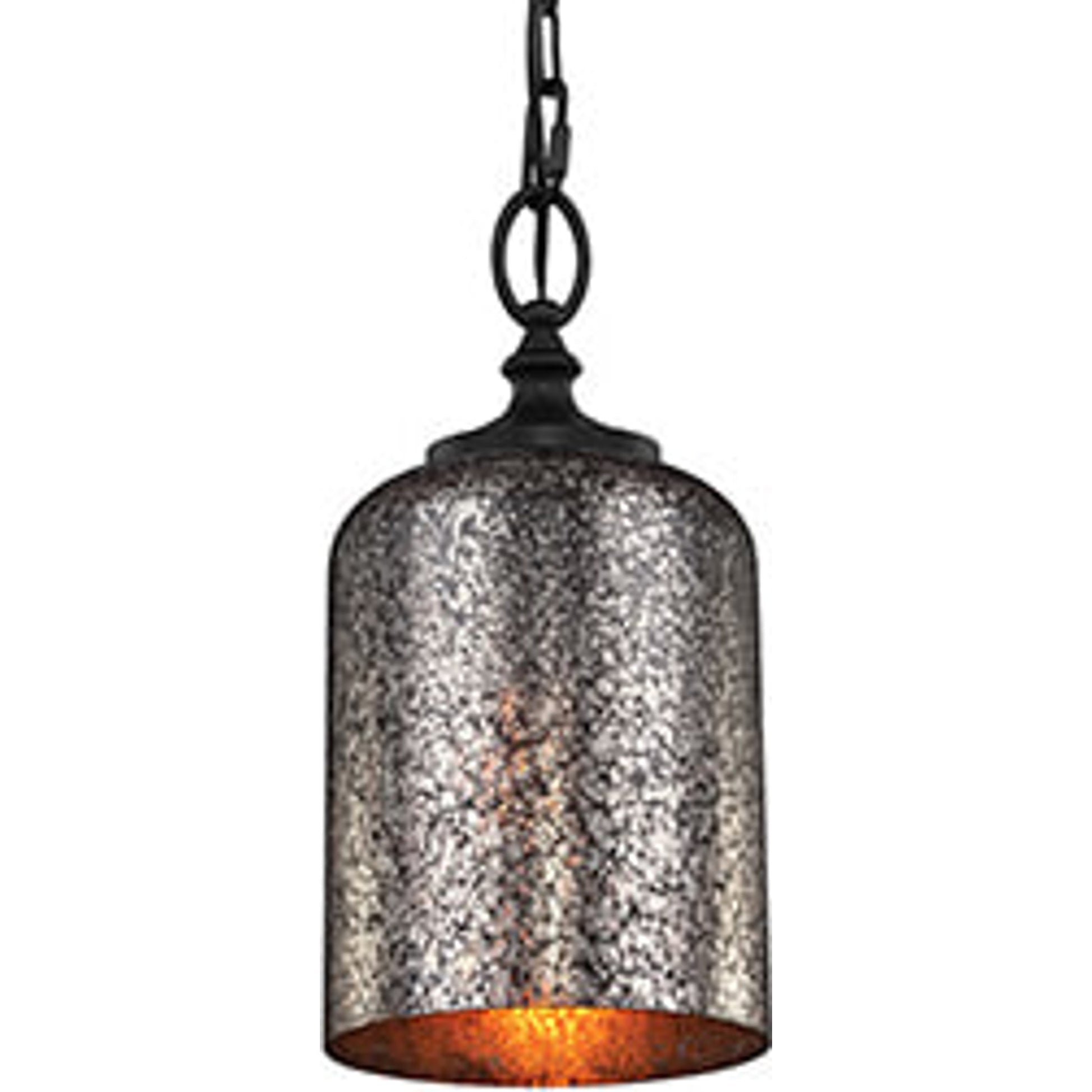 Hounslow Mini Pendant by Generation Lighting in brushed steel. Made from steel in a transitional style.