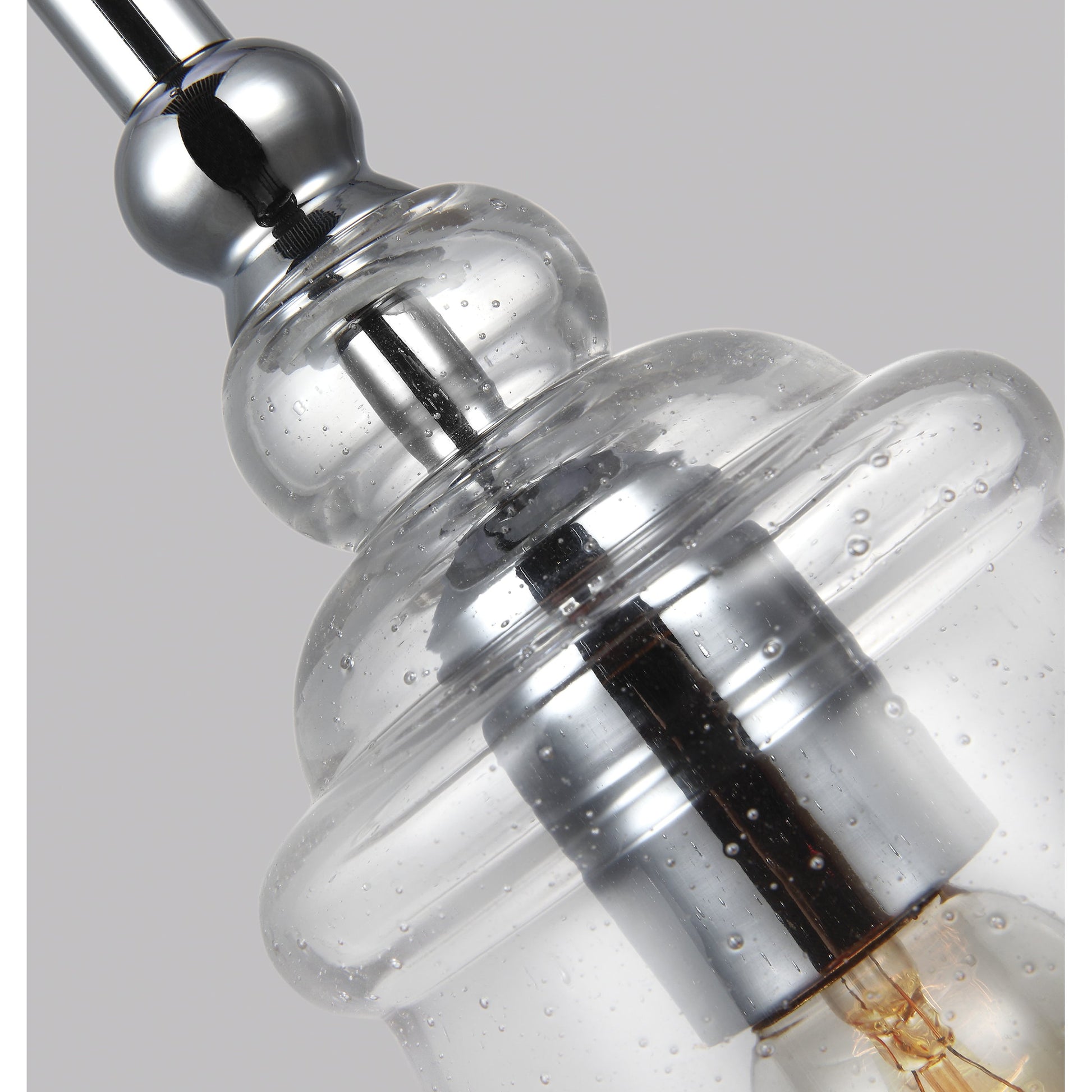 Loras Mini-Pendant by Generation Lighting. Made from steel in a modern style.