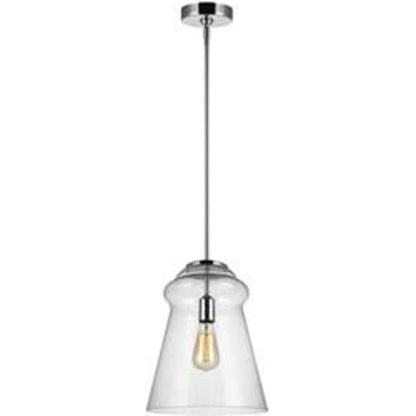 Loras Pendant by Generation Lighting. Made from steel in a modern style.