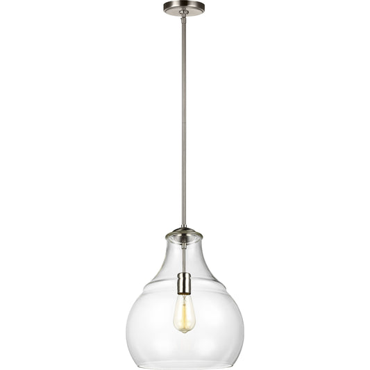 Zola 1-LIGHT Pendant by Generation Lighting. Made from steel in a modern style.
