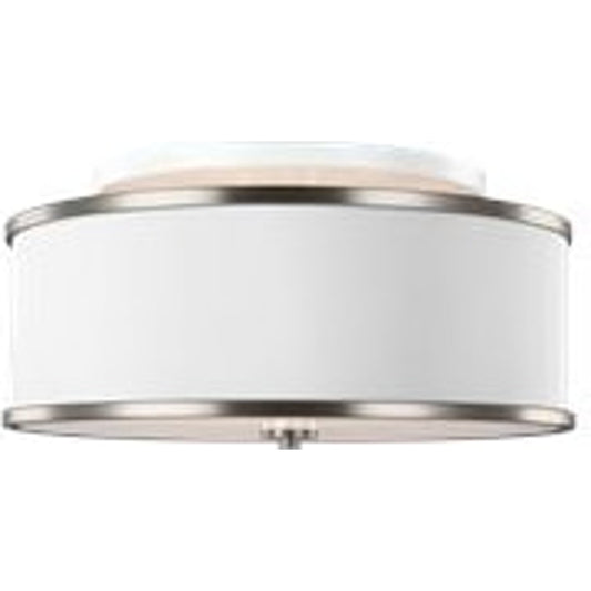 Lennon Semi-Flush Mount by Generation Lighting. Made from steel in a transitional style.