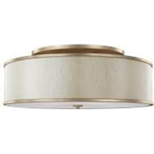 Lennon Semi-Flush Mount by Generation Lighting. Made from steel in a transitional style.