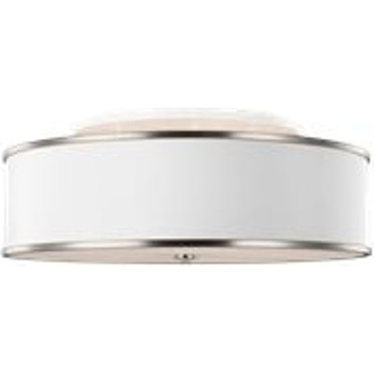 Lennon Semi-Flush Mount by Generation Lighting. Made from steel in a transitional style.