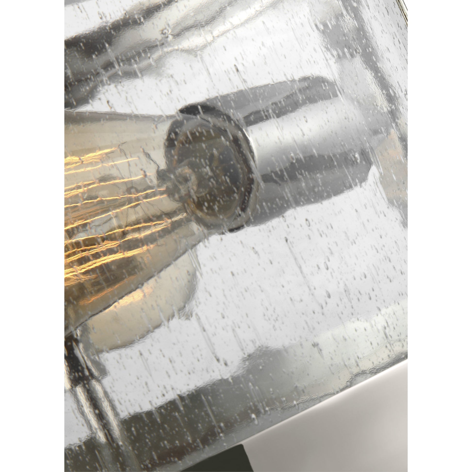 Harrow Semi Flush Mount by Generation Lighting. Made from steel in a transitional style.