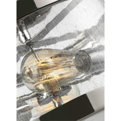 Harrow Semi Flush Mount by Generation Lighting. Made from steel in a transitional style.