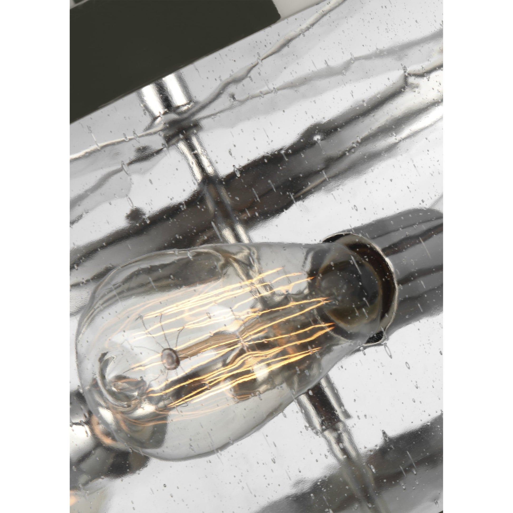 Harrow Semi Flush Mount by Generation Lighting. Made from steel in a transitional style.