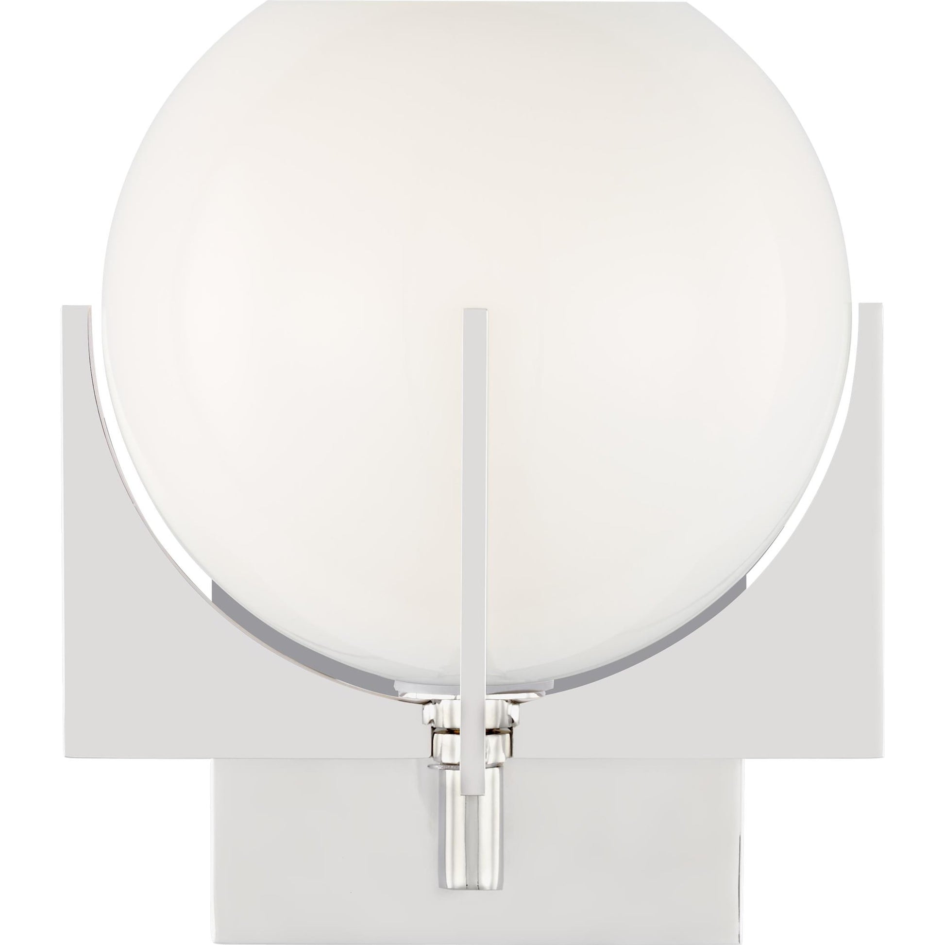 Abbott Wall Sconce by Generation Lighting in burnished brass. Made from steel in a modern style.