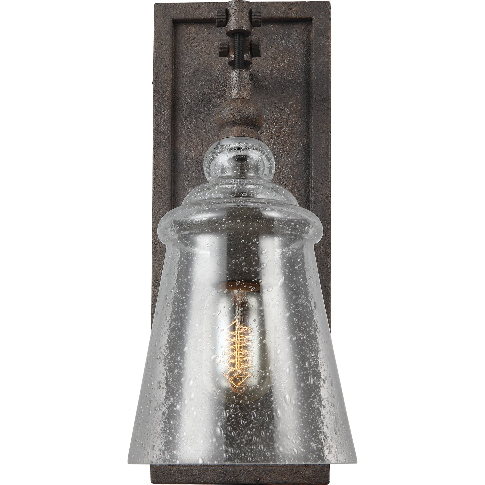 Loras Wall Sconce by Generation Lighting. Made from steel in a modern style.