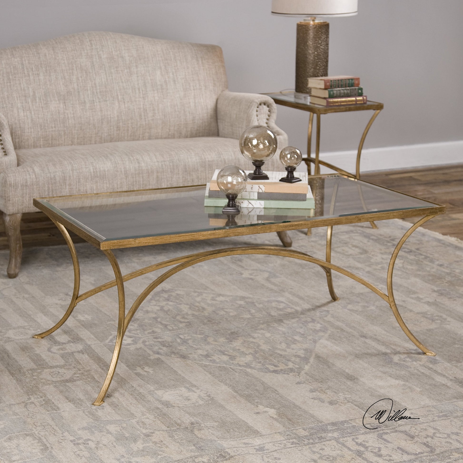Alayna Coffee Table by Uttermost. Made from unique in a modern style.