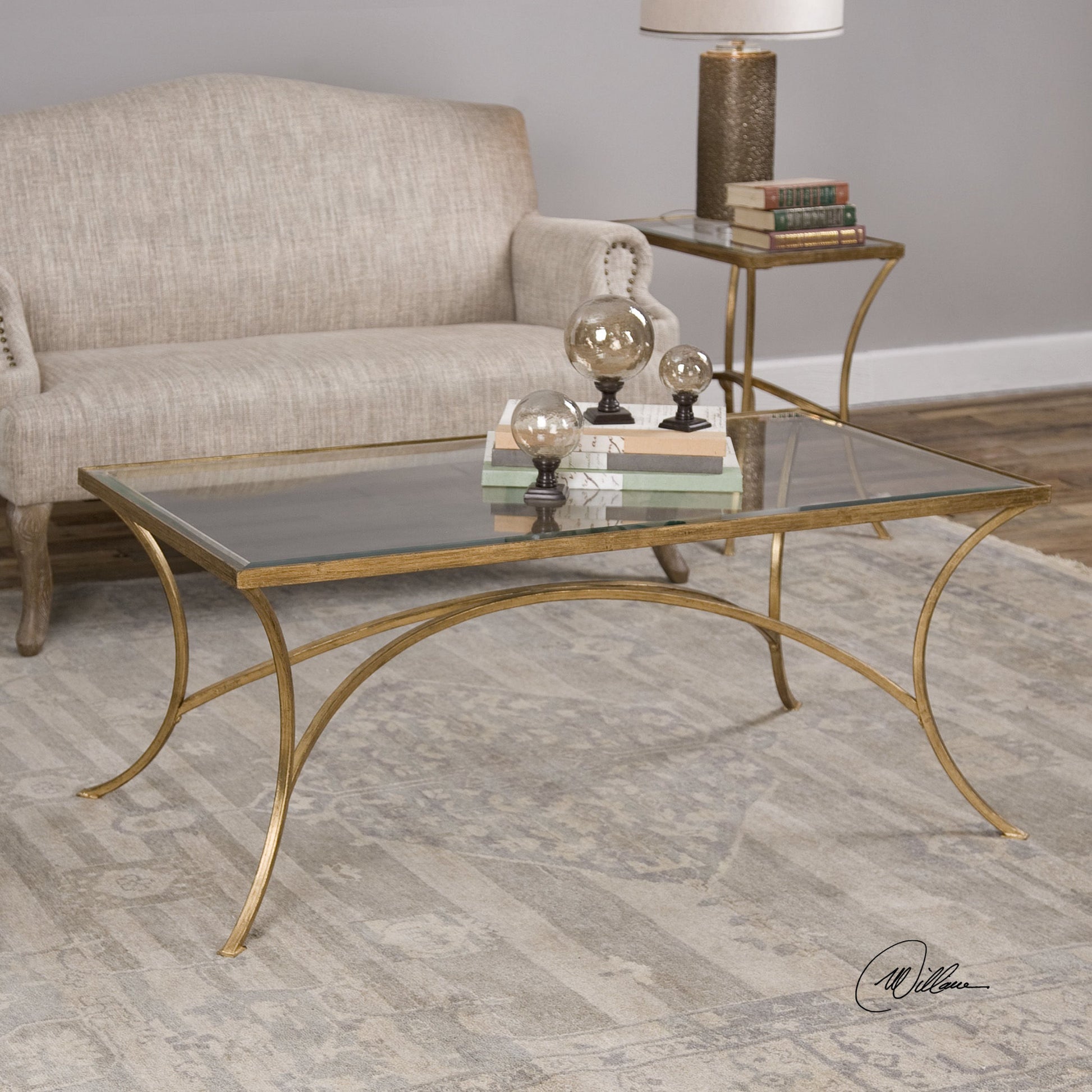 Alayna Coffee Table by Uttermost. Made from unique in a modern style.