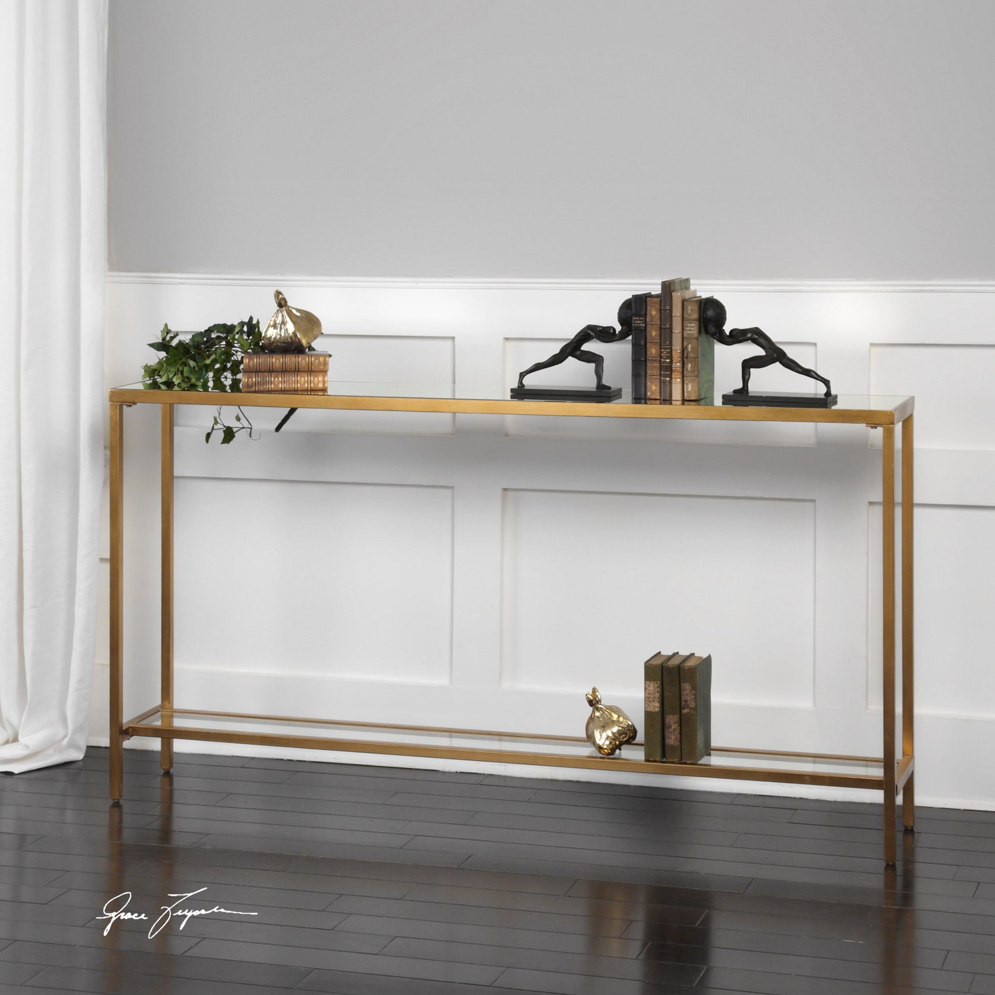 Hayley Console Table by Uttermost. Made from unique in a modern style.
