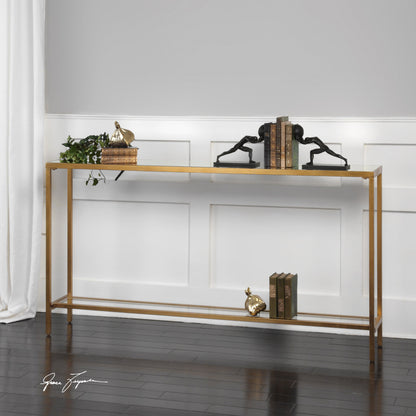 Hayley Console Table by Uttermost. Made from unique in a modern style.