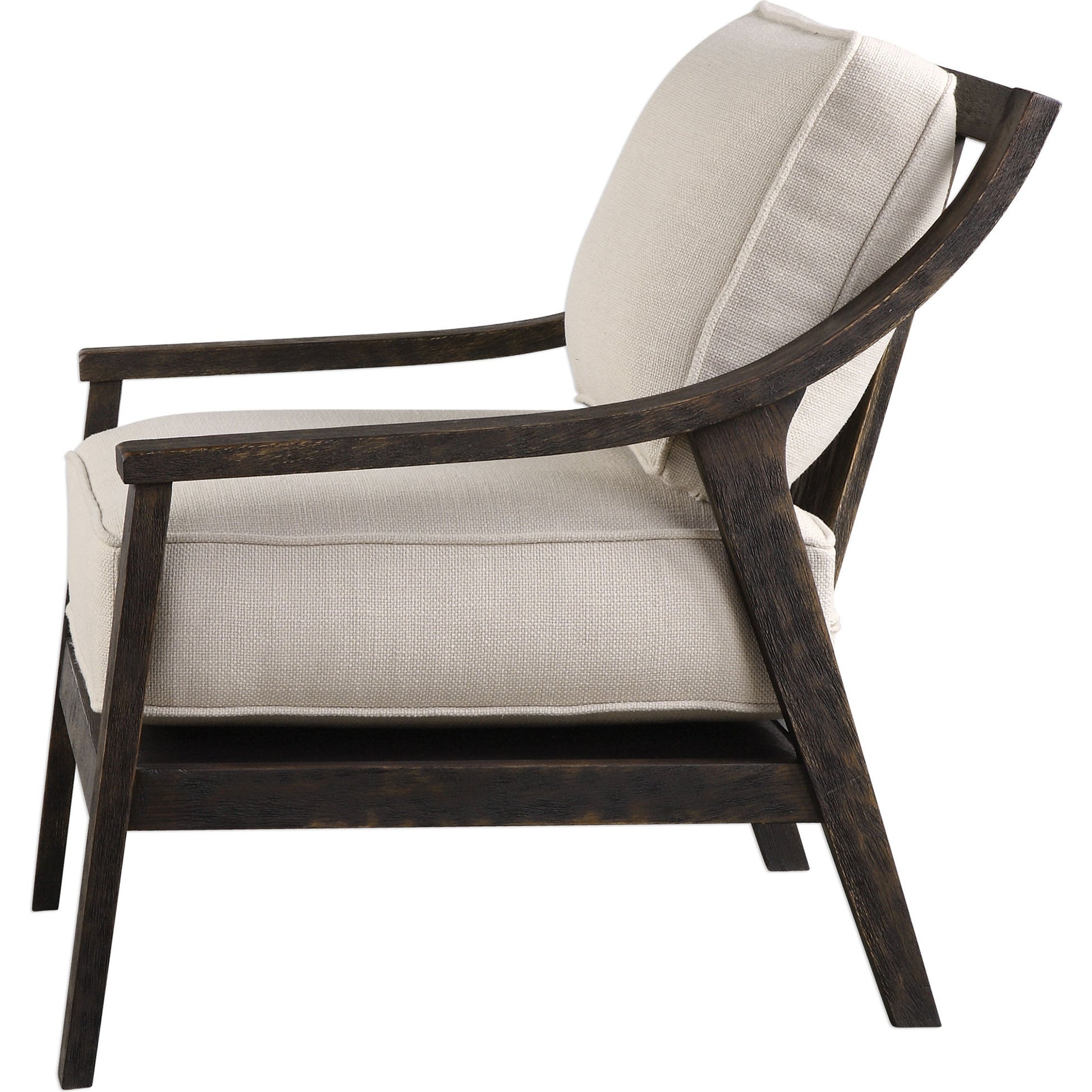 Lyle Accent Chair by Uttermost. Made from solid wood, plywood, fabric, foam in a modern style.