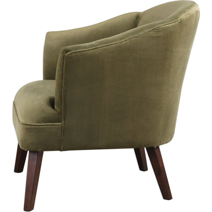 Conroy Chair by Uttermost. Made from birch wood, fabric, foam, plywood in a transitional style.