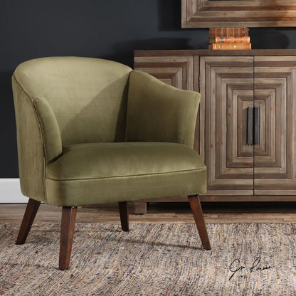 Conroy Chair by Uttermost. Made from birch wood, fabric, foam, plywood in a transitional style.