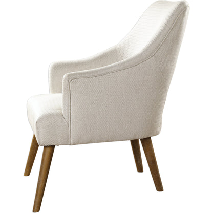 Dree Retro Accent Chair by Uttermost. Made from plywood, rubber wood, foam, fabric in a modern style.