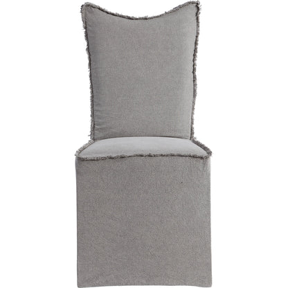 Narissa Armless Chair (Set of 2) by Uttermost. Made from fabric in a cottage & farmhouse style.