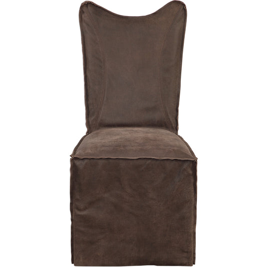 Delroy Armless Chair by Uttermost. Made from unique in a transitional style.