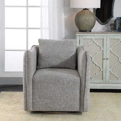 Corben Swivel Chair by Uttermost. Made from unique in a modern style.