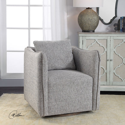 Corben Swivel Chair by Uttermost. Made from unique in a modern style.