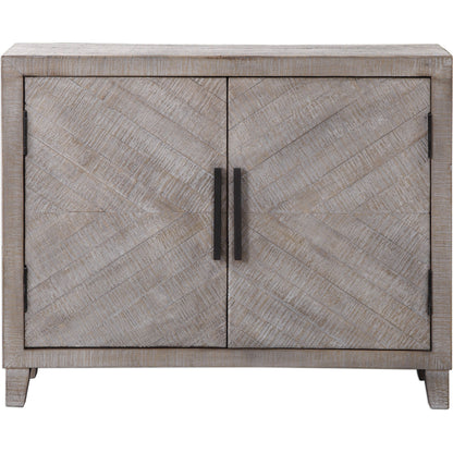 Adalind White Washed Accent Cabinet by Uttermost in white. Made from fir wood, iron, mdf in a modern style.