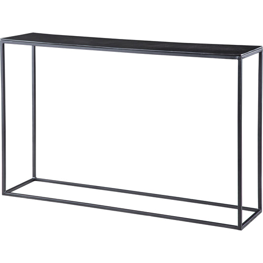 Coreene Console Table by Uttermost in aged black, antique bronze. Made from aluminum, iron in a modern style.