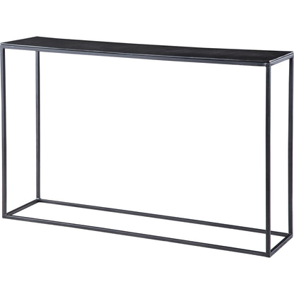 Coreene Console Table by Uttermost in aged black, antique bronze. Made from aluminum, iron in a modern style.