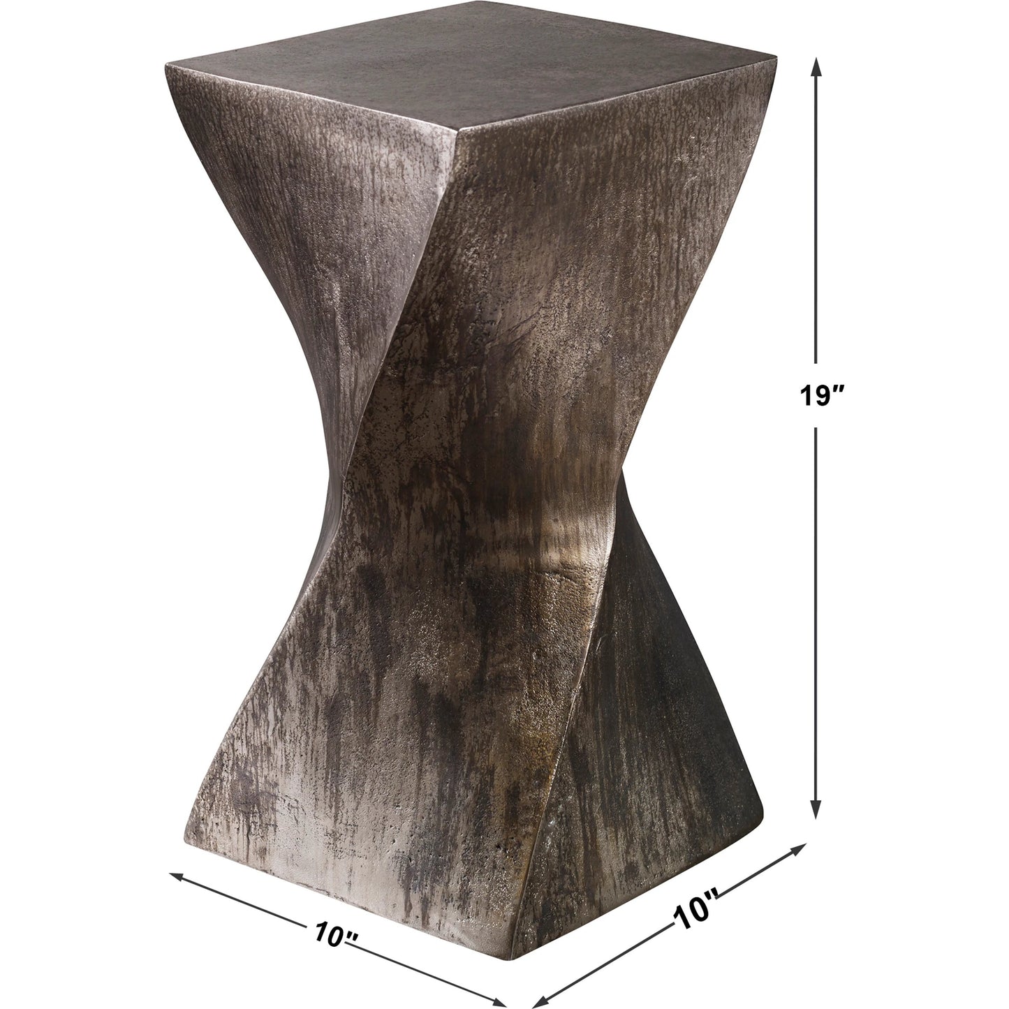 008 SR-801651 | Additional Silo | Euphrates Accent Table by Uttermost. Made from aluminum in a modern style.