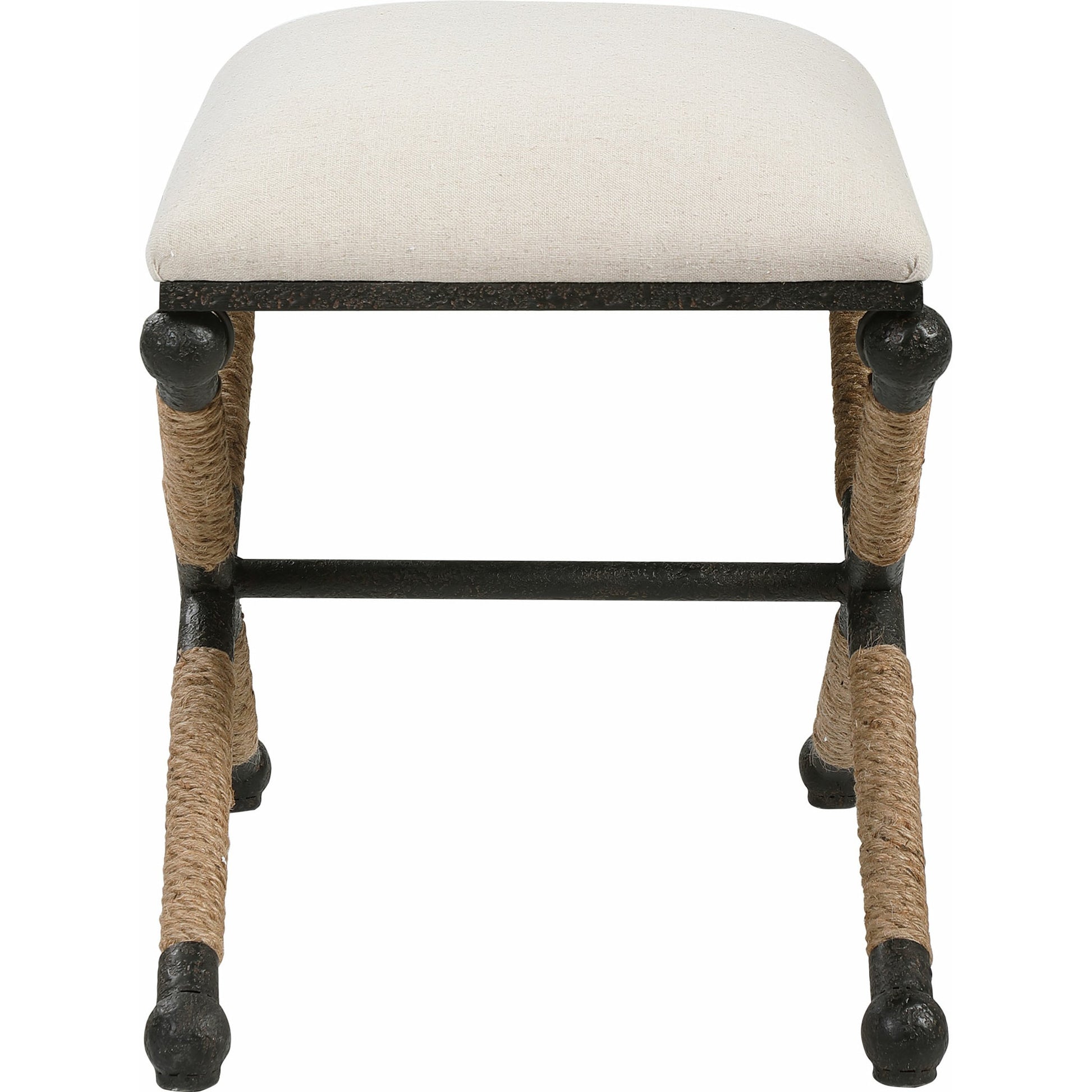 Firth Small Bench by Uttermost. Made from unique in a coastal style.